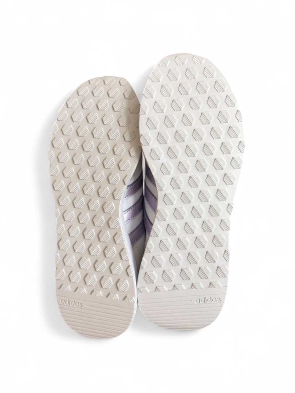 adidas Run 60s 2.0 Metallic Purple Stripes Sneakers Size US 7.5 Women’s (NWT) - Picture 6 of 8